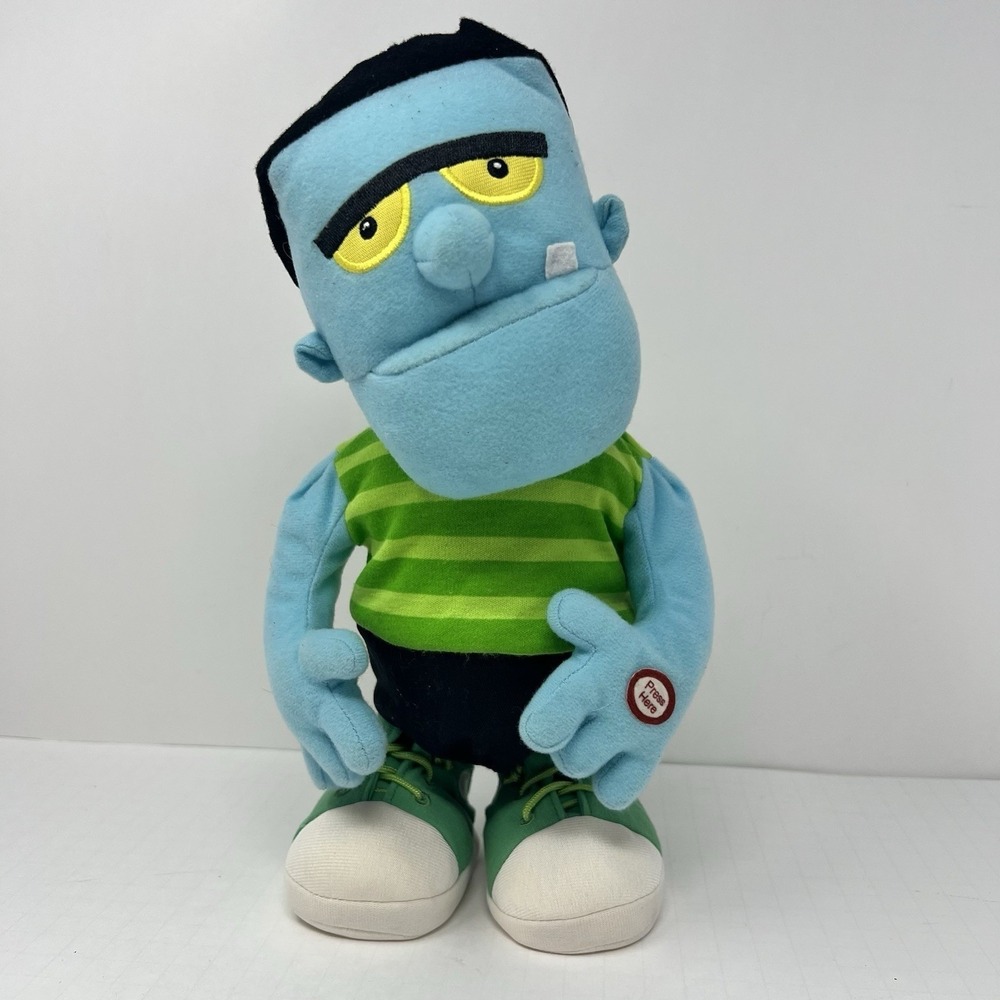 Hallmark Animated Dancing Singing Frankenstein Monster Mash Plush 11" Halloween